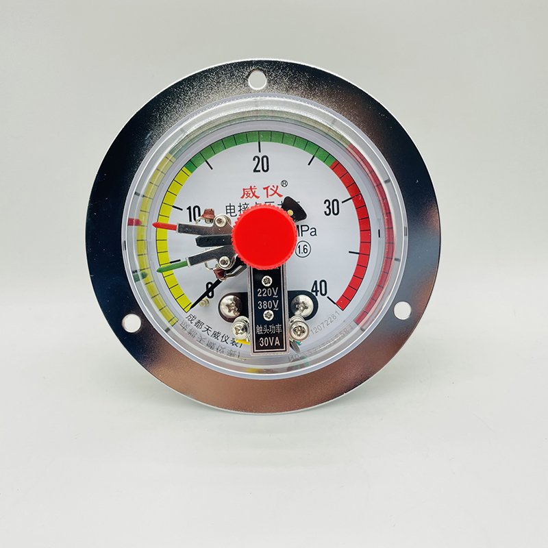 磁助式电接点轴向带边压力表 YXC-100ZT.jpg